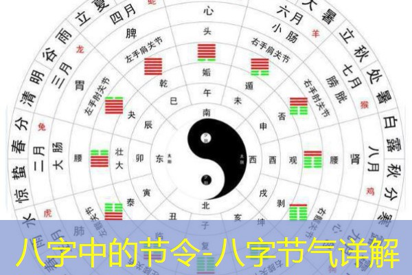  八字中的节令-八字节气详解
