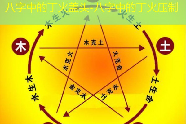  八字中的丁火盖头-八字中的丁火压制