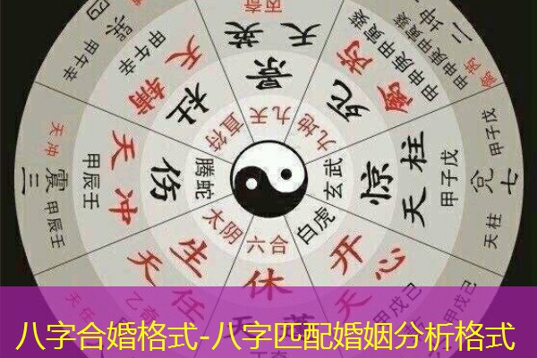  八字合婚格式-八字匹配婚姻分析格式