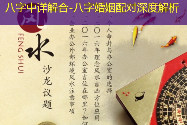  八字中详解合-八字婚姻配对深度解析