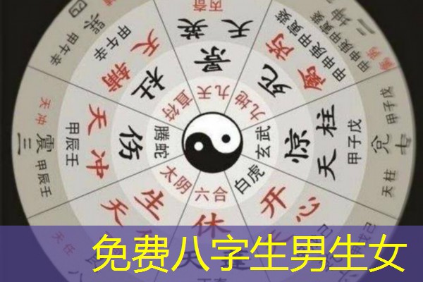  免费八字生男生女
