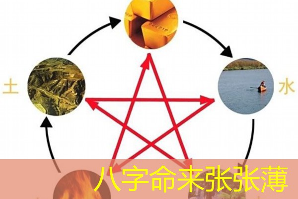  八字命来张张薄