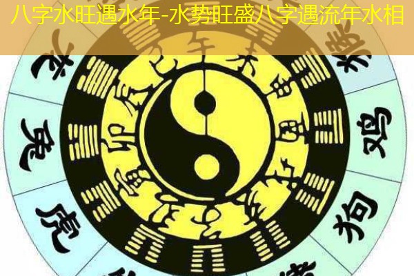  八字水旺遇水年-水势旺盛八字遇流年水相