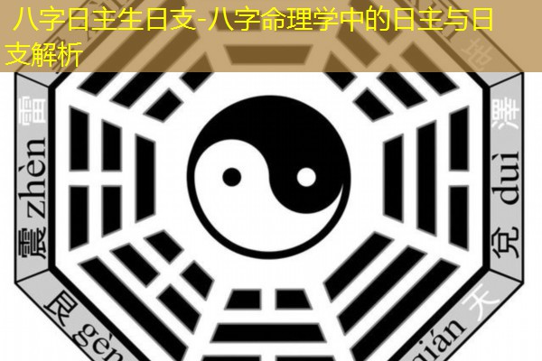  八字日主生日支-八字命理学中的日主与日支解析
