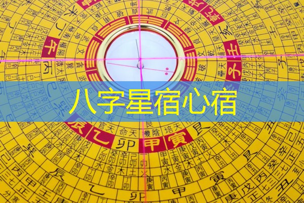  八字星宿心宿
