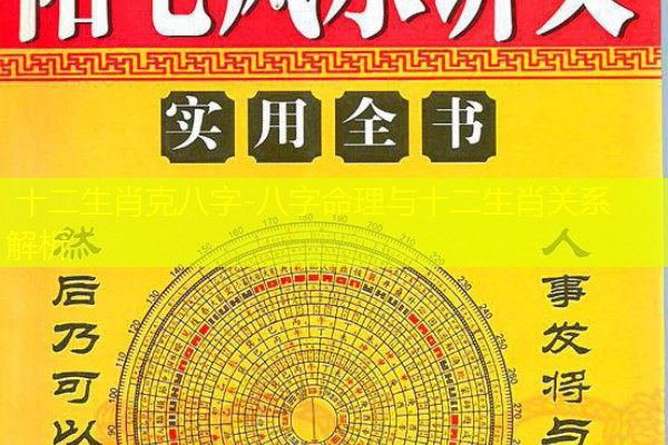  十二生肖克八字-八字命理与十二生肖关系解析