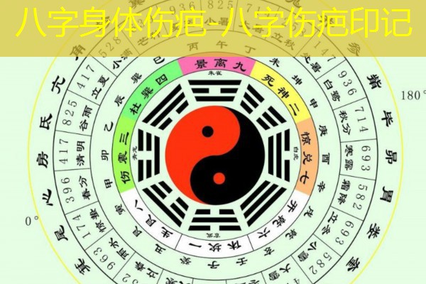  八字身体伤疤-八字伤疤印记