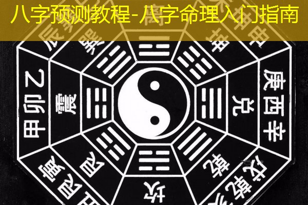  八字预测教程-八字命理入门指南