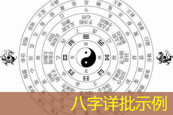  八字详批示例